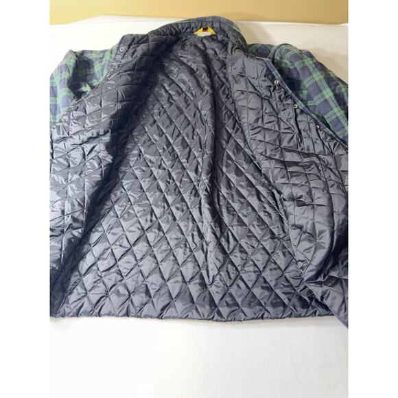 Work n’ Sport Flannel Quilted Jacket Removeable Sleeves Pearl Buttons‎ 3XL - Picture 5 of 13